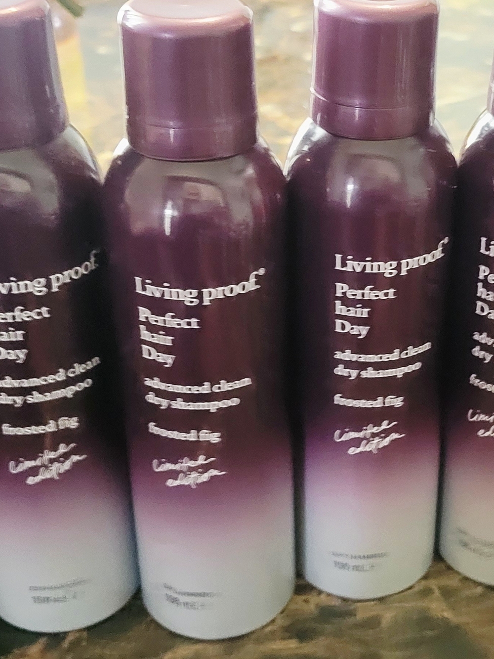 Pack Of 6 Living Proof Limited Edition Frosted Fig Dry Shampoo Spray 98ml